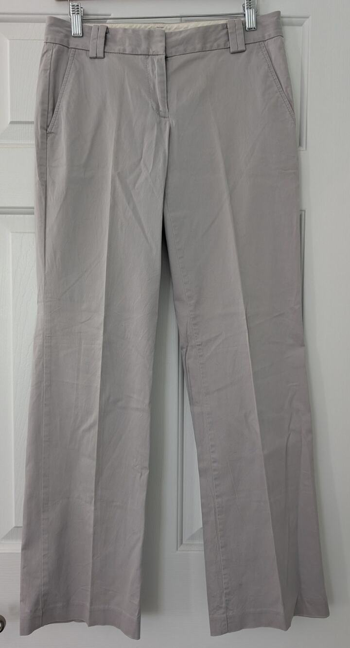 Loft Grey Straight Leg Julie Pants